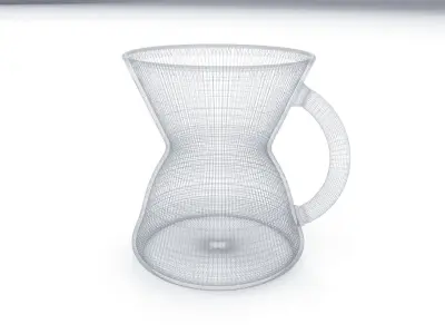 CHEMEX Glass Mug Free 3D model
