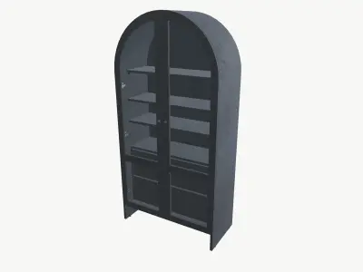 Storage Cabinet Low-poly 3D model