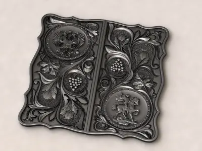 backgammon 1 3D print model