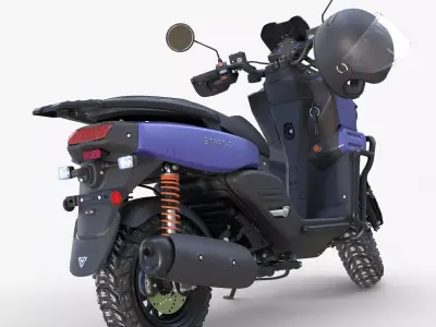 Scooter 3D model