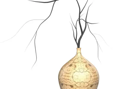 Ceramic Vases 3D model purchase