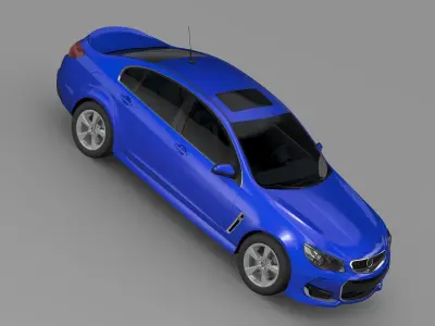 Holden Commodore SV6 VF Series II 2016 3D model