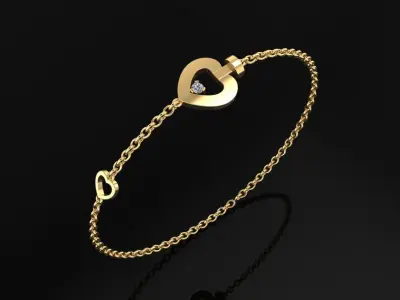 Fred Bracelet 3D print model
