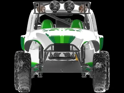 VW Baja 1985 3D model