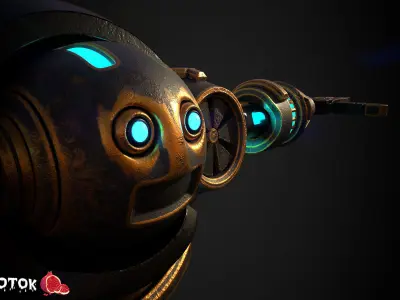 MechRobot robot Free 3D model
