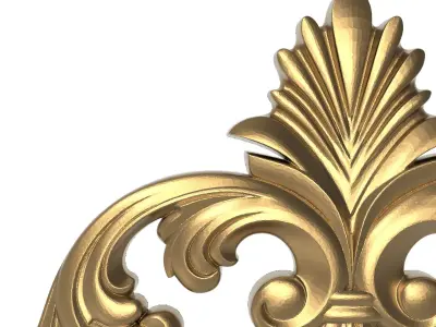  decorative pattern ready for 3D printing 3D model