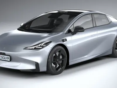 GAC AION Hyper GT 2024 3D model