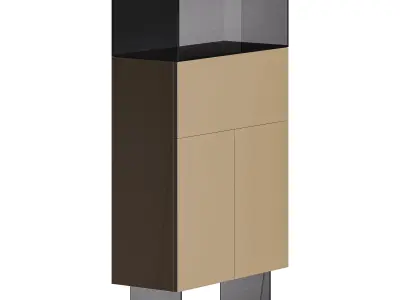 36e8 Glass Sideboard 06 3D model