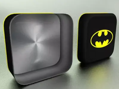 Metal jar interior Free 3D model