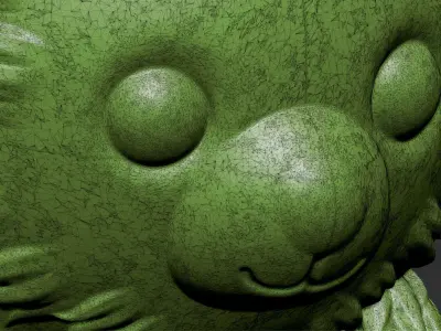 bear cute 3D print model