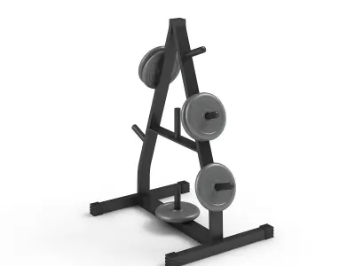 Weight Plate Tree  3D model