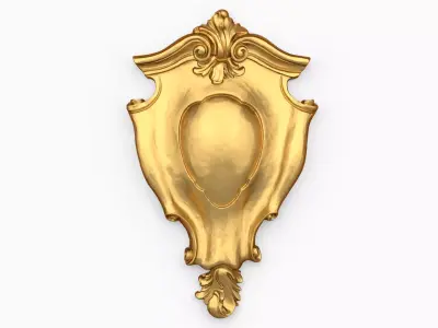 Classic decor ornament 102 3D model