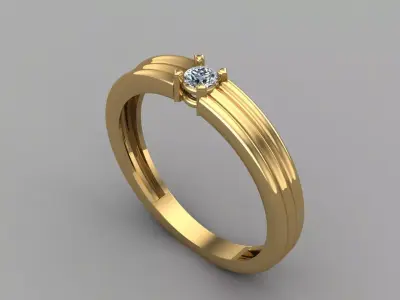 Women Ring 3DM Womens Ring 3d models 3D print model 3D print model 2