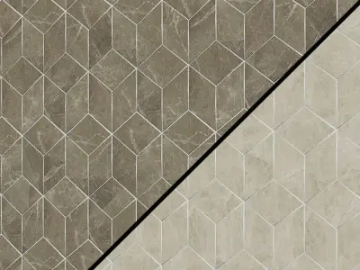 Tiles ATLAS CONCORDE MARVEL EDGE Mos Esagono Lapp 3D model