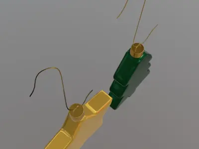 Christmas Bauble 2  Low-poly 3D model