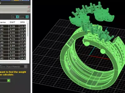 Ring for 3D Models 3D print model