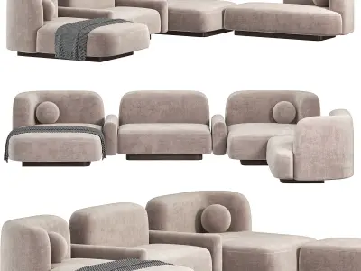 POP SOFA DELCOURT COLLECTION 3D model