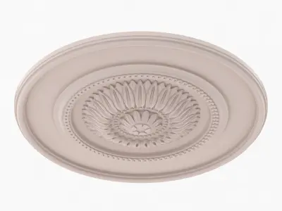 Classic Ceiling Medallion 44 3D model