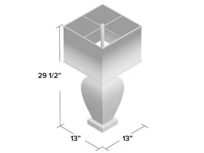 Ormonde Table Lamp 3D model
