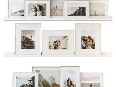 Gallery Wall 128 3D model