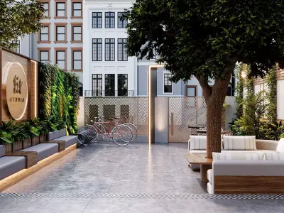 GYM AEROBIC FITNESS CENTER  3D model