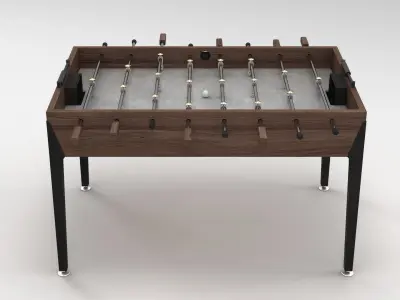 Foosball Table Football 3D model