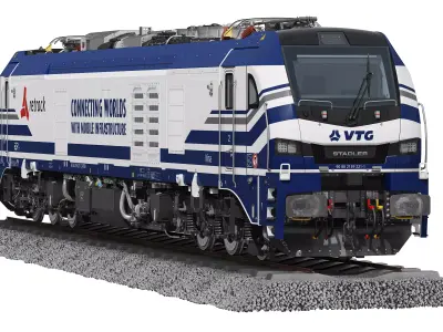 Stadler Euro Dual VTG 3D model