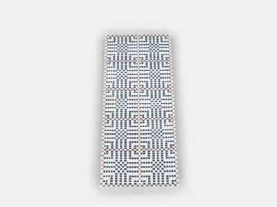 VAMDRUP Rug flatwoven 3D model