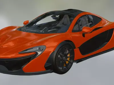 McLaren P1 3D model
