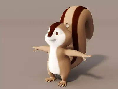 Squirrel 3D model purchase