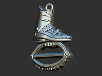 Jumping Boots Kangoo 3D print model