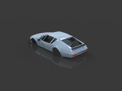 Renault Alpine A310 3D print model