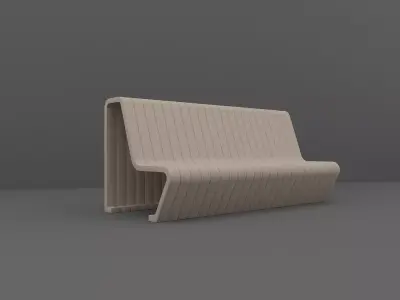 bench Free 3D model purchase