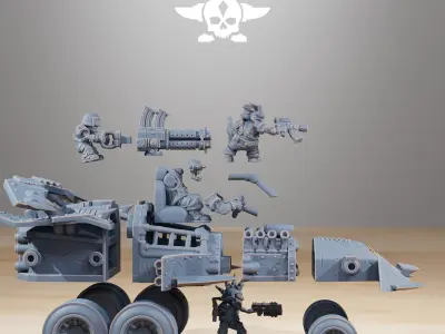 Orkaz Speedsters 3D print model