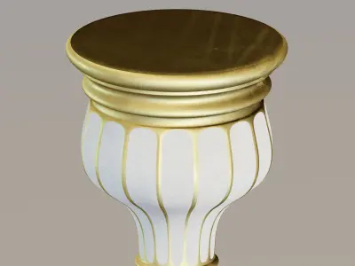  Casino twisted column  3D model