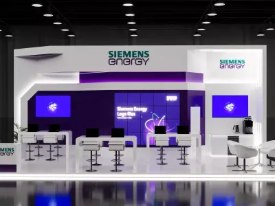 booth 5x10  3D model