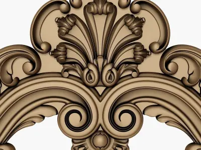 Decor for cnc 3D model 3D model