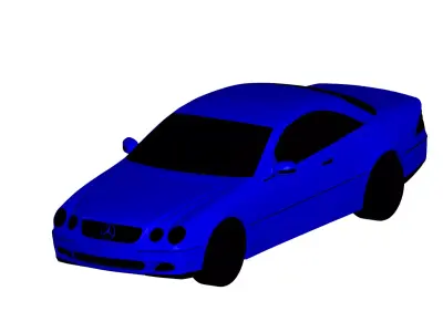 Mercedes Benz CL-class 215 3D model