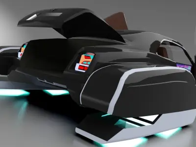 Bentley Brooklands 2055 Upgrd Free 3D model