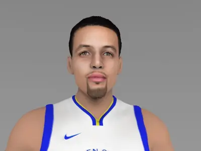 Stephen Curry ready for full color 3D printing 3D print model