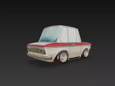 BMW CARTOON Free 3D print model