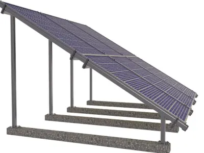 Solar Panels 3D model