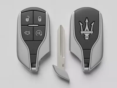 Smart key Maserati 3D model