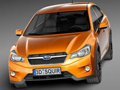 Subaru Impreza XV Crosstrek 2013 3D model