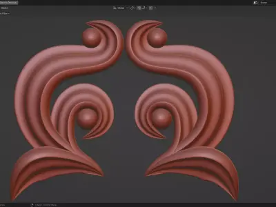 ORNAMENT sculpture 3D model