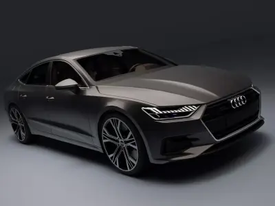 Audi A7 Sportback 2024 3D model