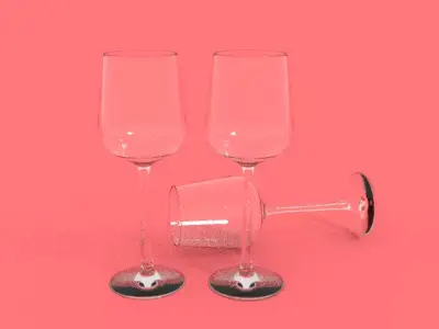Wine Glass Free 3D model