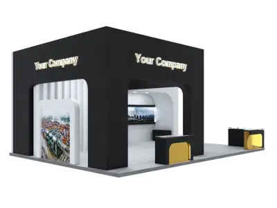 exhibition pavilion 01 3D model