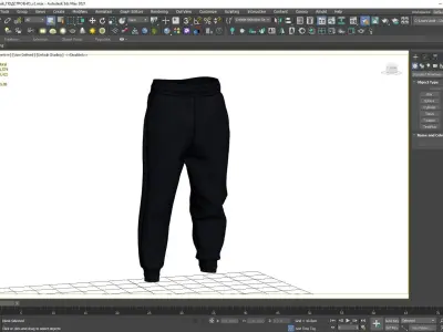 Pants Low-poly 3D model