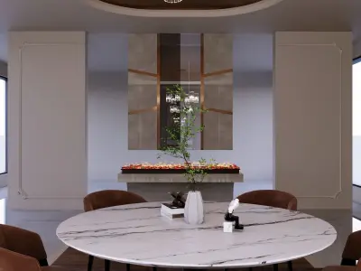 Interior - Diningroom - 310523 3D model